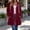 A05-Wine, variant on Zysthvn Drawstring Hoodie for Women Casual Tunic Fall Full Zip Womens Sweatshirts Long Sleeve Solid Loose Fit with Pockets Tops