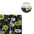 thumbnail image 5 of Yayeee Shower Curtain with Hooks 72"x72" Waterproof Fabric Bathroom Hanging Decor, White Flower Pattern, 5 of 5