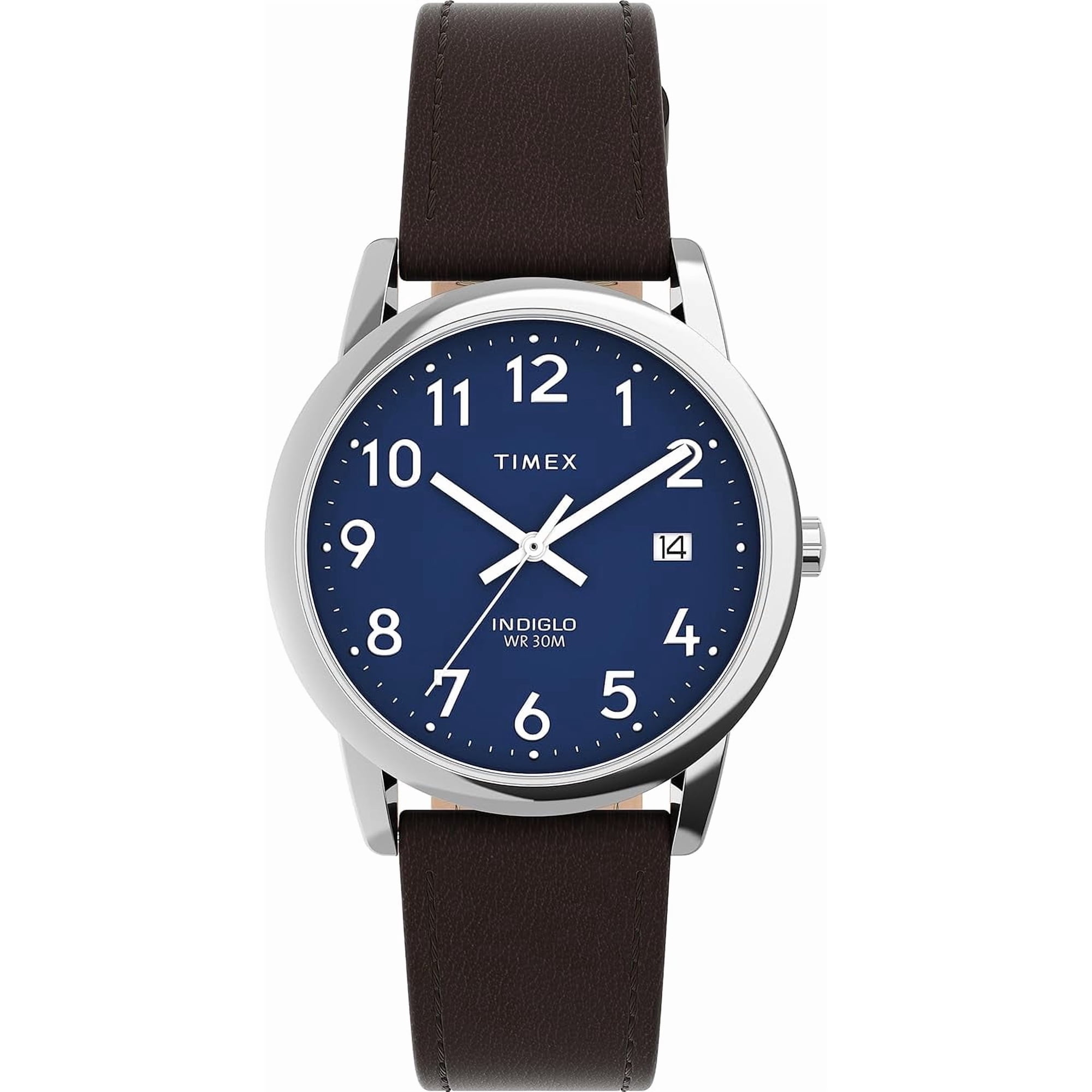 Timex Easy Reader 35mm Leather Unisex Watch