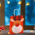 thumbnail image 2 of Cheapark 10-Pack Christmas Candy Handbags - Santa Snowman Themed Paper Bags, Festive Party Supplies for Holiday Treats & Small Gifts, 2 of 6