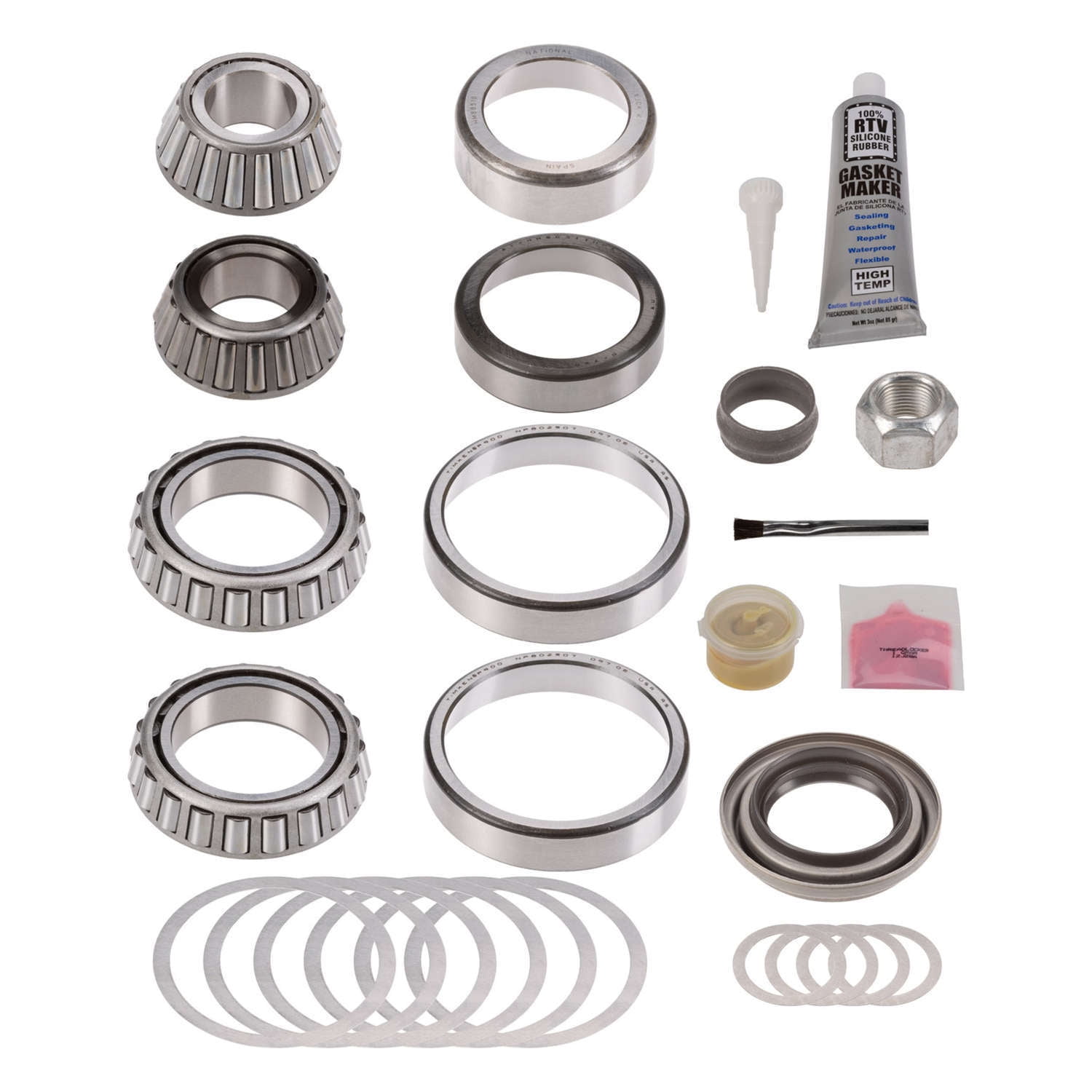 National RA-331-A Axle Differential Bearing and Seal Kit Fits select: 1998-2004 FORD ECONOLINE