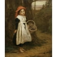 thumbnail image 3 of Augustus Edwin Mulready 15x17 Black Modern Framed Museum Art Print Titled - A Little Violet Seller (1877), 3 of 5