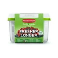thumbnail image 1 of Rubbermaid FreshWorks Produce Saver, Medium and Large Storage Containers, Clear, 6-Piece Set, 1 of 4