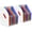 White-Vertical x 2, variant on SAYEEC 13 Pockets Accordion File Organizer Desk Organizer Vertical Expanding File Folder Letter Size Deskstop Magazine Holder A4 Documents Space Saver for Office Home Class
