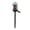 Purple, variant on Solar Resin Garden Light Outdoor Waterproof Landscape Ambient Lamp Lawn House Shape Ground Stake Light