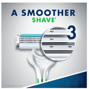 Gillette Sensor 3 Disposable Razors Men's 4 Each (Pack of 3)