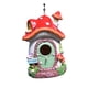 thumbnail image 5 of Casita colgante para pájaros, decoración de jardín exterior, resina, con forma de pájaro, novedosa casita decorativa para pájaros, nido para, 5 of 7