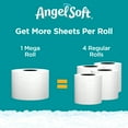 thumbnail image 4 of Angel Soft Toilet Paper, 6 Mega Rolls, 4 of 12