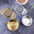 thumbnail image 3 of Stainless Steel Tea Infuser Filter Strainer, Fine Mesh Bowl with Insulating Base for Brewing Leaves Tea Strainer Tea Filter Tea Infuser Leaf Strainer, 3 of 7