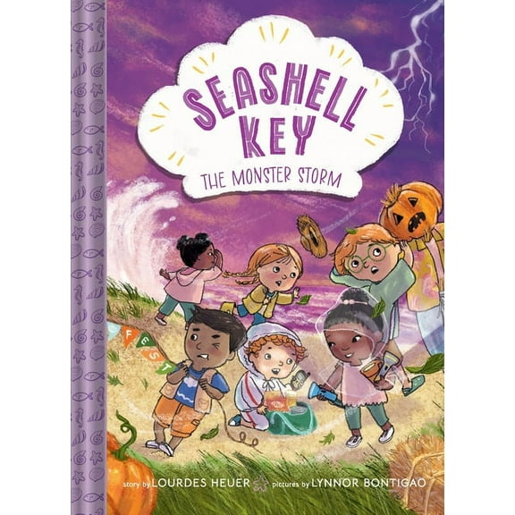 Seashell Key The Monster Storm (Seashell Key #2): A Chapter Book, (Hardcover)