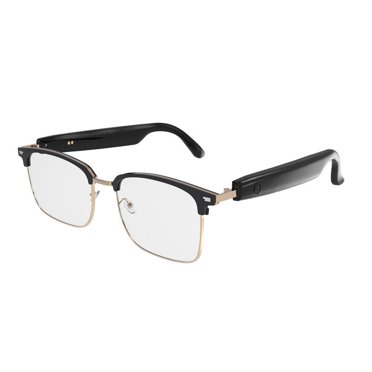 Bluetooth Smart Glasses, Sunglasses for Men and Women with Anti-Blue Light Lenses, Auto-Color Changing Touch Control, Built-in Microphone, High-Resolution Audio, Wirelessly Rechargeable