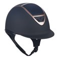 thumbnail image 1 of IRH XLT Horse Riding Helmet, Matte Black with Rose Gold Frame, Medium, 1 of 3