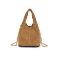 thumbnail image 4 of Lady Couture KIM Boho Chic Slouchy Shoulder Bag, Gold, 4 of 6