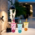 thumbnail image 5 of Pumpkin Thermochromic Water Cup Three-Piece Set,Halloween Pumpkin Color Changing Cup Set Halloween Cool Color Changing Plastic Water Cup Three Piece Set Funny Pumpkin Cover Strawes Plastic Cup, 5 of 9