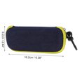 thumbnail image 4 of Unique Bargains Zipper Eyeglasses Case Lightweight Eyeglasses Storage 6.38"x2.44"x1.57" Yellow, 4 of 5
