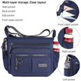 thumbnail image 4 of Bolso de hombro para hombre, bolso bandolera de lona, bolso bandolera, mochila de viaje, 4 of 7