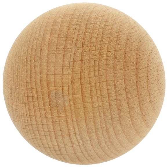 PTOOTP Unfinished Birch Wood Balls for Diy Crafts and Gifts 1Pack