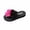 Black, variant on Flower Flip Flops for Women Summer Comfortable Beach Pool Wedge Soft-soled Thong Slippers with Arch Support Beige Size 36-43