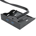 thumbnail image 4 of 2 USB3.0 Interfaces Panel Frontal de Dichete Con 19 Pin A 2 Interfaz USB3.0 Culto Para Transmisión de DataS de Alta Velocidad, Carga Rápida Por Computadora Con Un Disco de 3.5, 4 of 7
