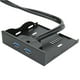 thumbnail image 1 of Expansión del Panel Frontal Disquete USB30 35'' ANGGREK Bahía de Disquete 19 Pines, 1 of 8