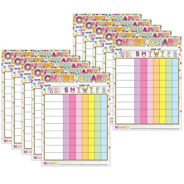 ASHLEY PRODUCTIONS 10 PK Tapis de Poster Confettis de Corvée
