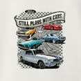 thumbnail image 3 of Wild Bobby Ford Still Plays With Cars Classic Muscle Car Lover, Unisex Hoodie Sweatshirt, 3 of 5