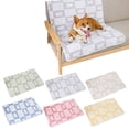 thumbnail image 2 of Tiberpet Fleece Dog Cat Puppy Soft Pet Sleep Mat Bed Cover for Home Using - Couch,Sofa,Bed, Camping Mat, Car Seat, 2 of 8