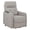 Taupe, variant on Coaster Dayes Upholstered Fabric Power Lift Recliner Chair in Taupe
