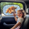 thumbnail image 3 of Yuyamidu Butterfly Car Window Shades Highland Cow Back Window Sun Shades for SUV, Trucks, Sedans Blue Car Side Window Shade 2 Pcs Sun Shade Blocker UV Rays Protection, 3 of 7