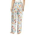 thumbnail image 3 of Daiia Fast Food 2 Women's Sleep Pant with Pockets and Drawstring,Pajama Pants-Large, 3 of 9