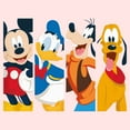 thumbnail image 2 of Toddler's Mickey & Friends Best Friends Panels Graphic Tee Light Pink 4T, 2 of 3
