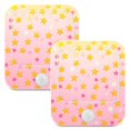 thumbnail image 7 of Yayeee 2-Pack Plug in LED Night Lights with Light Sensors Motion Detectors, Gradient Pink Stars, 7 of 7