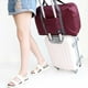 thumbnail image 5 of Bolsa de viaje, bolsa deportiva para gimnasio con funda para carrito, bolsa organizadora plegable de gran capacidad para hombres y mujeres, tela Oxford impermeable para entrenamientos,, 5 of 9