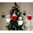 thumbnail image 2 of Tire de la bandera Adornos en espiral Decoraciones navideñas Bola de panal, 2 of 2