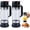 2PCS Black, variant on Honey Dispenser No Drip with Base 2025 Upgrade, 12OZ Glass Honey Jar pot with Handle, Syrup Dispenser for Coffee or Tea, Mess Free Honey Dispenser for Honey and Syrup, Honey Container