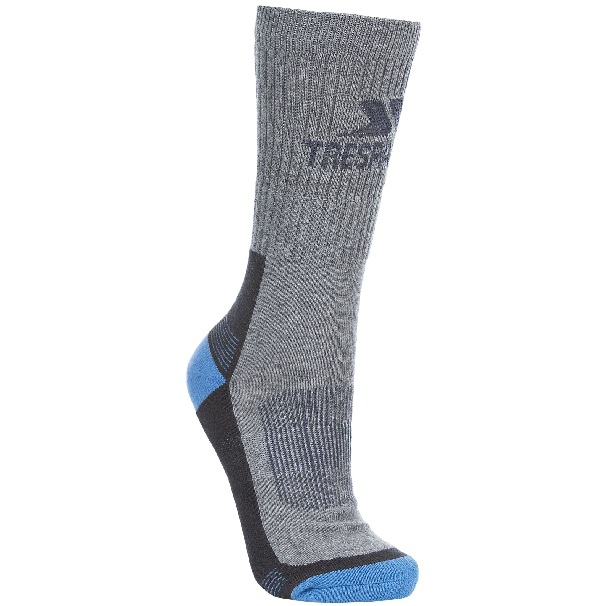 Trespass HITCHED Mens Hiking Socks Anti Blister 2 Pair Pack 