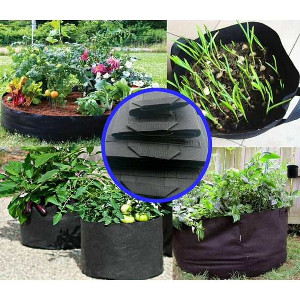 Plant Grow Bag Breathable Vegetable Trees Flower Container Bag with