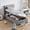 Gray, variant on MAYEERTY Upholstered Platform Bed with Vertical Stripe Headboard & Spacious Underbed Storage, Sturdy Construction