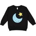 thumbnail image 2 of Inktastic Moon and Star Toddler Sweatshirt, 2 of 4