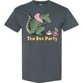 thumbnail image 3 of Inktastic Funny Tea Rex Party T-Shirt, 3 of 5