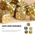 thumbnail image 4 of Miangastore Solid Copper Dice Cube Shaped Crafted Design For Adults At Bars 5Pcs 0.43X0.43X0.43In, 4 of 8