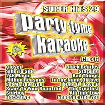 Various Artists - Party Tyme Karaoke: Super Hits, Vol. 29 - Karaoke - CD