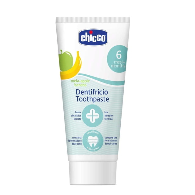 Pasta de dientes Chicco Oral Care Apple&Banana 50ml 6M+ Baby