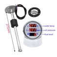 thumbnail image 1 of 3 In 1 Digital Multifunction 52mm Gauge Water Temperature+Oil Pressure+Fuel Level Indicator With Oil Tank Float Sensor 0-190ohm ,Easy Setup, 1 of 7