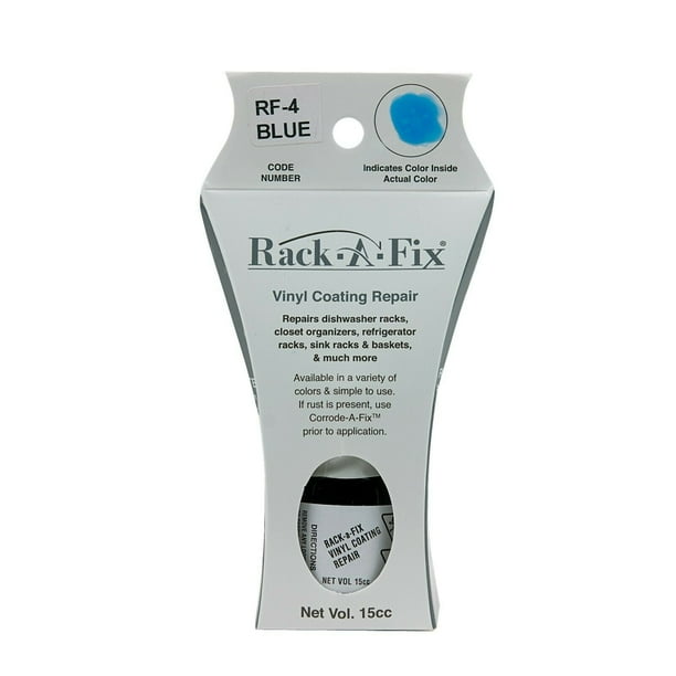 RackaFix RF4 Blue Touch up Vinyl Coating Repair for Dishwasher Racks