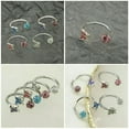 thumbnail image 4 of HOOUN Women C Lip Ring Non-piercing Lip Clips Cuff Piecing Lip Stud Labret Lip Rings-White-1.2*12mm, 4 of 9