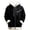 Black, variant on Christmas Hoodie Men Long Sleeve Casual Zip Up Jacket Hooded Sweatshirt with Pockets Xmas Outerwear Coat