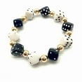 thumbnail image 2 of Creative Dice Colorful Beads Elastic Bracelet, 2 of 2