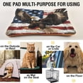 thumbnail image 6 of Qxltty American Patriotic Faith Ped Pad Wear-resistant and Hard to Bite Through Sleeping Pad for Small Medium Large Dogs Winter Pet Bed 24×18in, 6 of 6