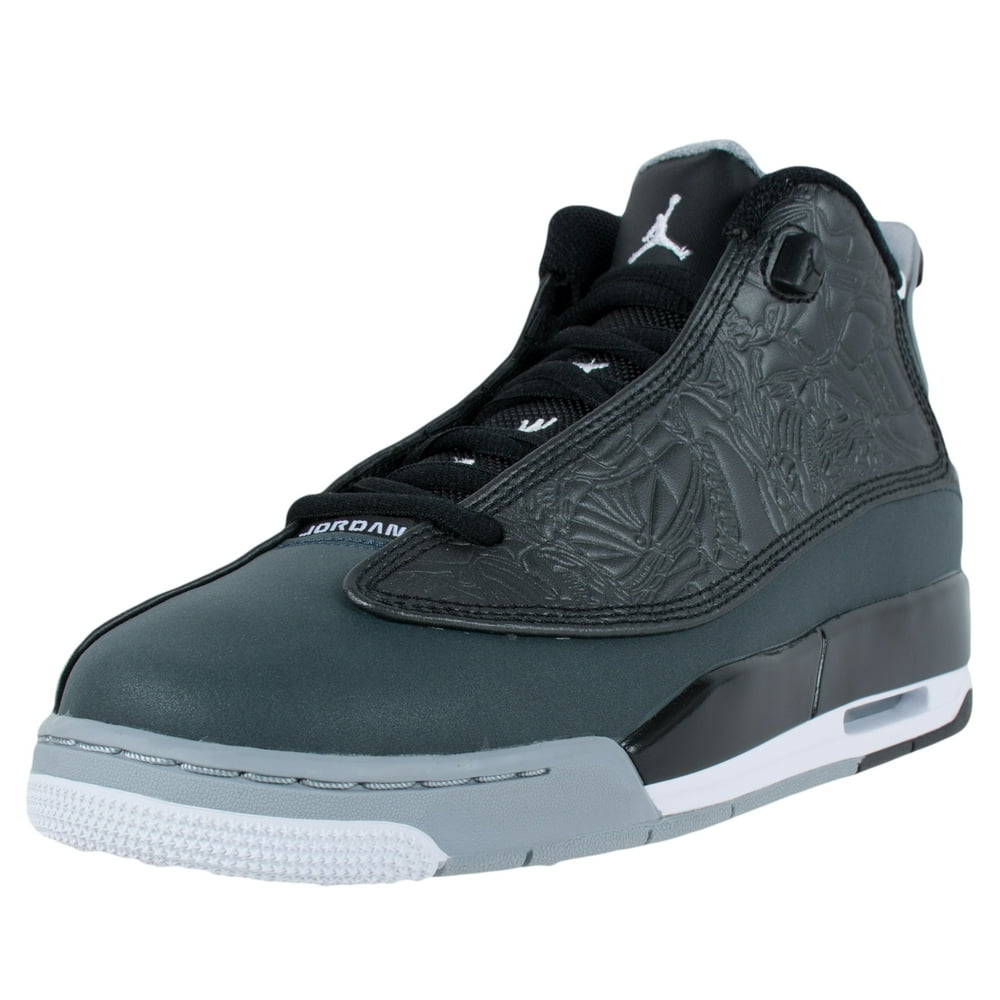 Nike - Nike Air Jordan Dub Zero Black/White-Classic Charcoal-Wolf Grey